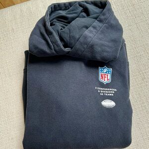 Abercrombie Kids NFL Hooded Sweatshirt- Black Size 15/16